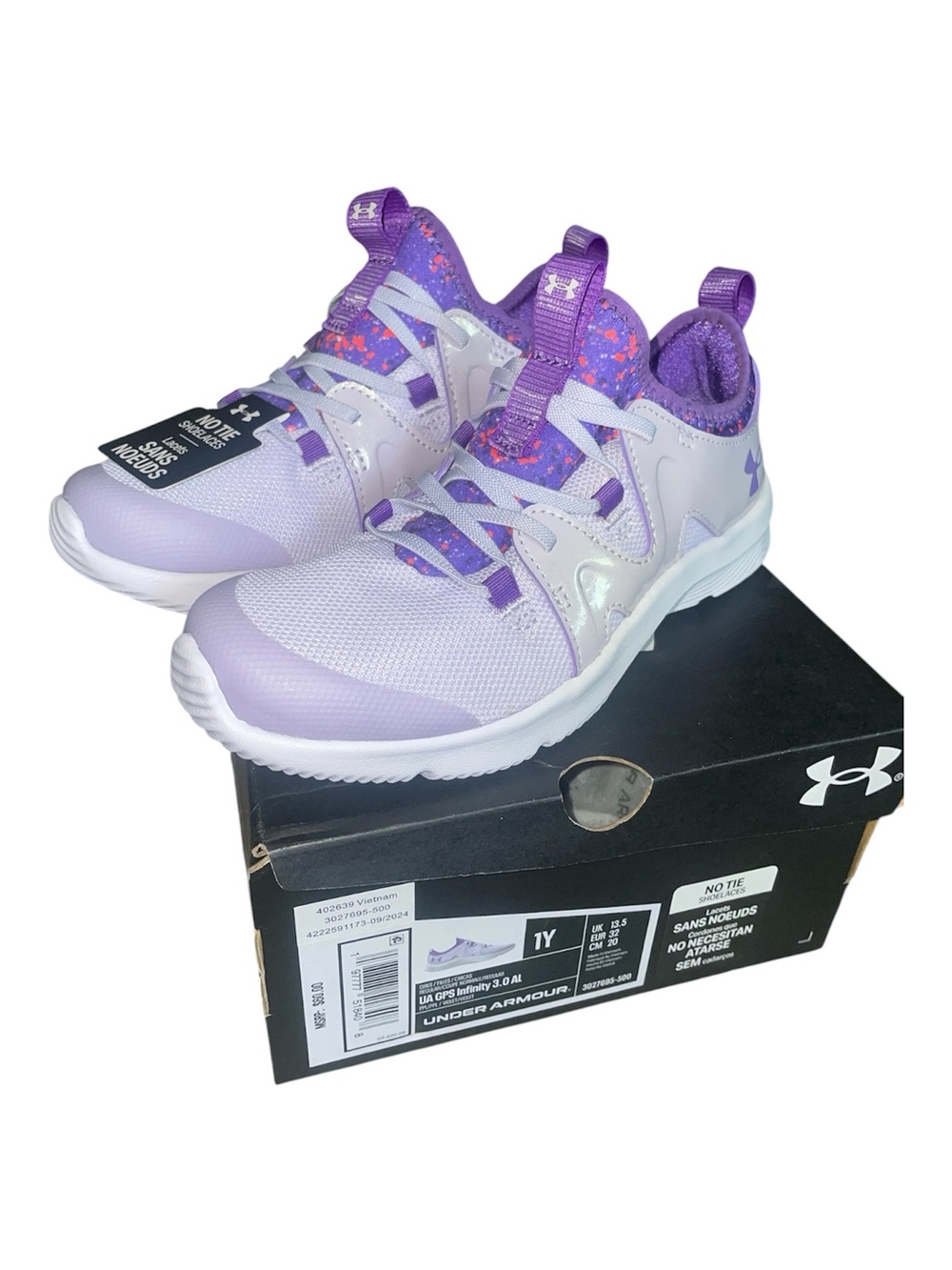 Under Armour Infinity 3.0 Purple Running Shoe